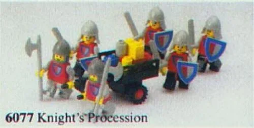 LEGO 677 Procession du chevalier - prix et où acheter | Brick Broker