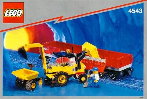 LEGO 4543 Tracteur Ferroviaire à Plateau - prix | Brick Broker