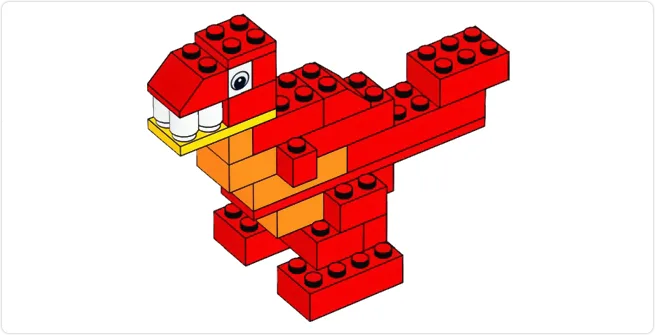 LEGO Construction mensuelle de janvier - Dinosaure (DINOSAUR-1) - prix | Brick Broker