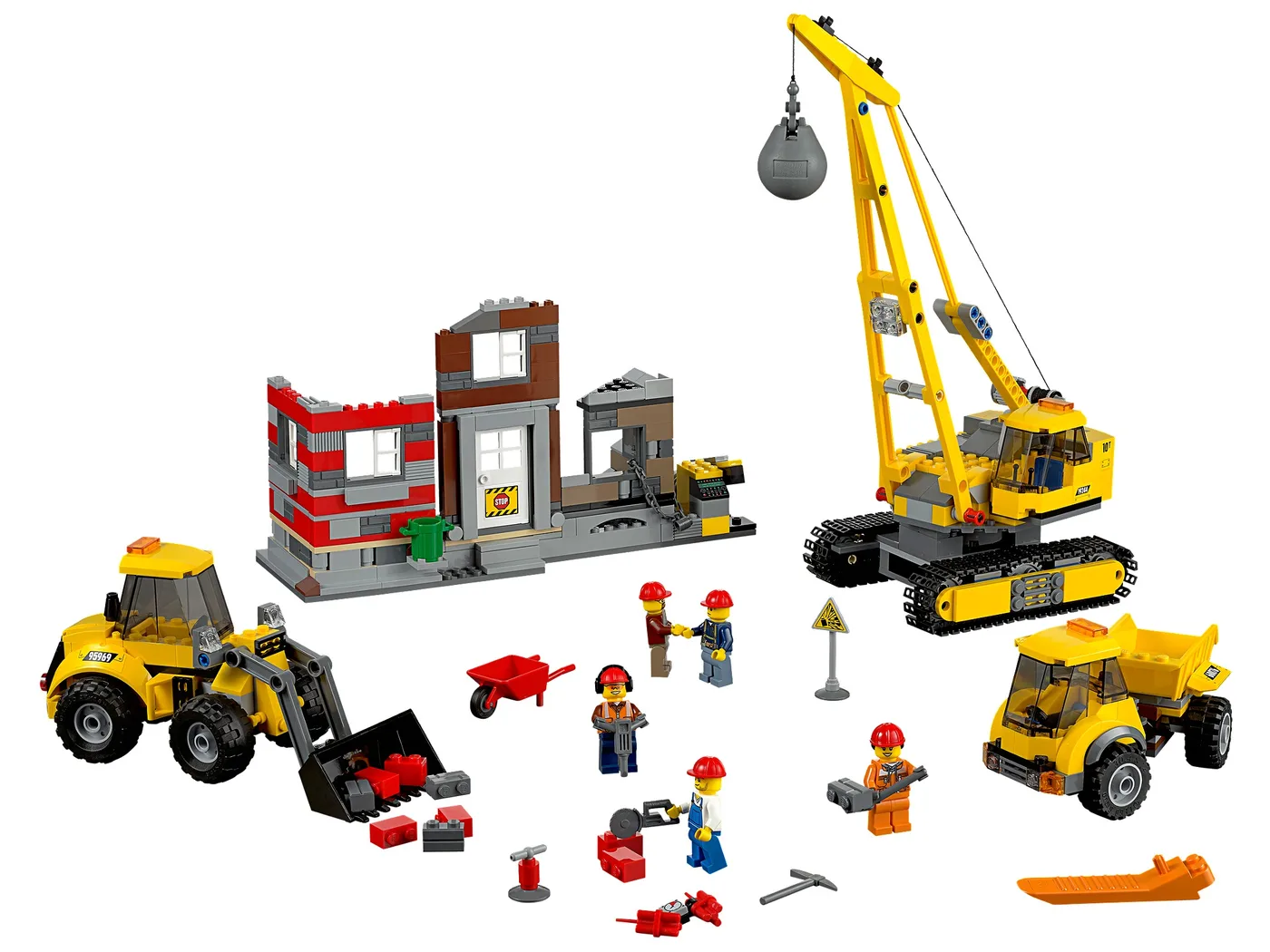 LEGO 60076 Chantier de démolition - prix | Brick Broker