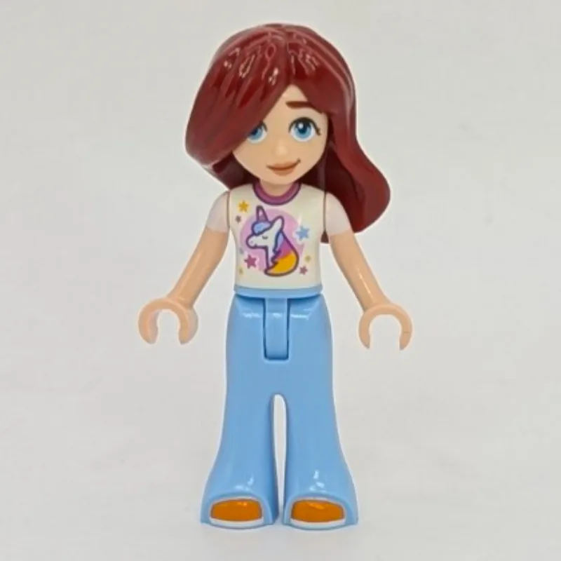 Paisley, White Top, Bright Light Blue Pants — minifigurine LEGO | Brick Broker