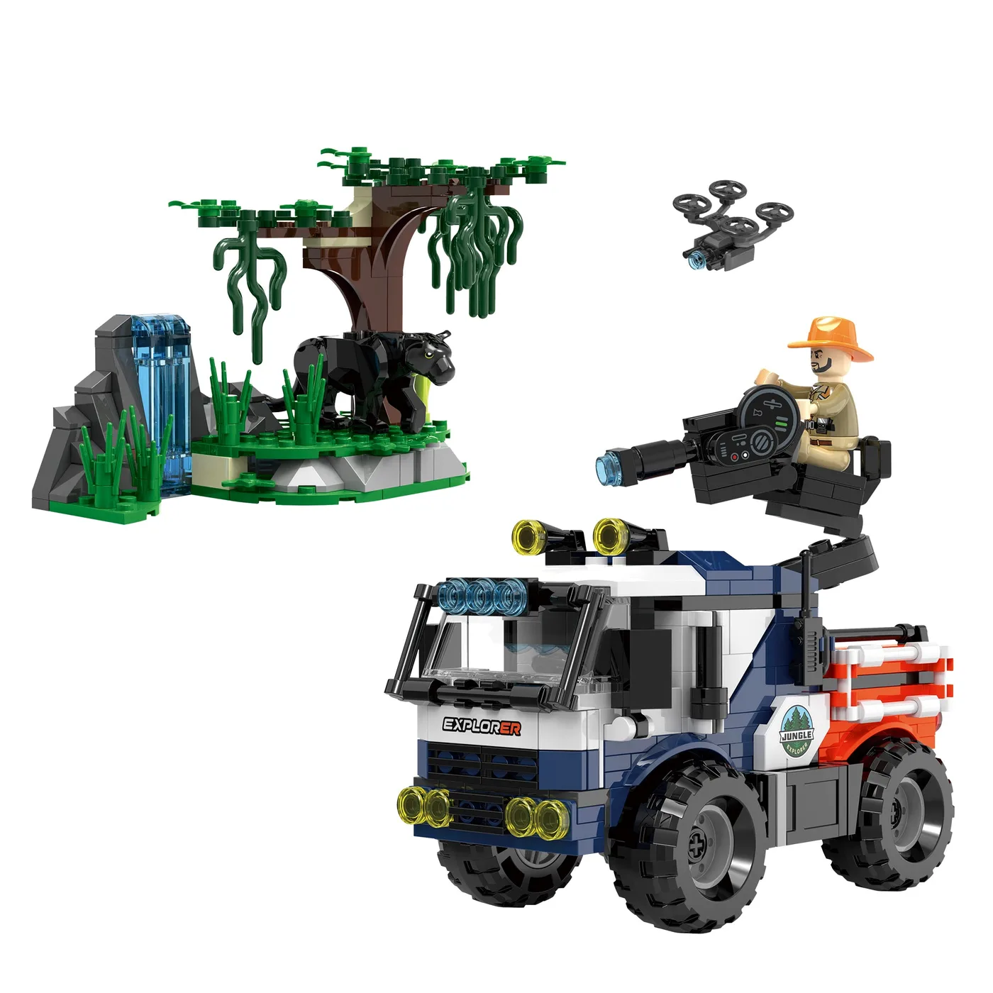 JIESTAR Véhicule tout-terrain Jungle Racer (JS-LL301) - prix | Brick Broker