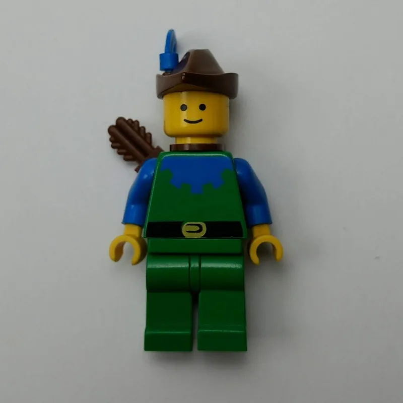Forestman Archer (Forestmen) - Blue, Brown Ha… — minifigurine LEGO | Brick Broker