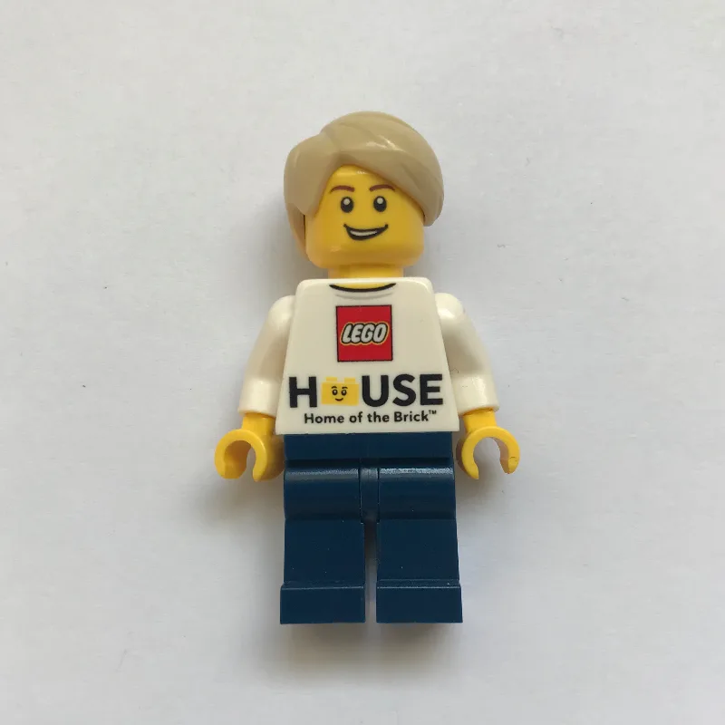 Man, LEGO House 'Home of the Brick' — dans quels sets LEGO ? (fig-001779) | Brick Broker
