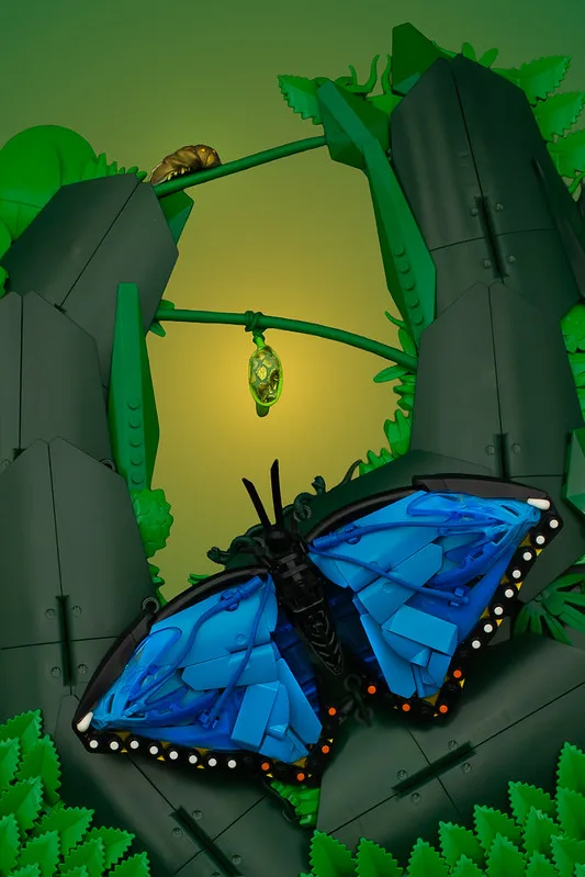 Un morpho bleu né de Bionicle : la révélation du Bio-Cup 2026 | Brick Broker