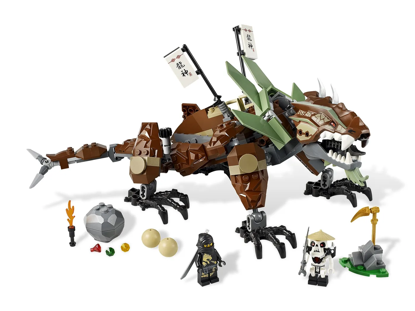 LEGO 2509 Défense du Dragon de Terre - prix | Brick Broker