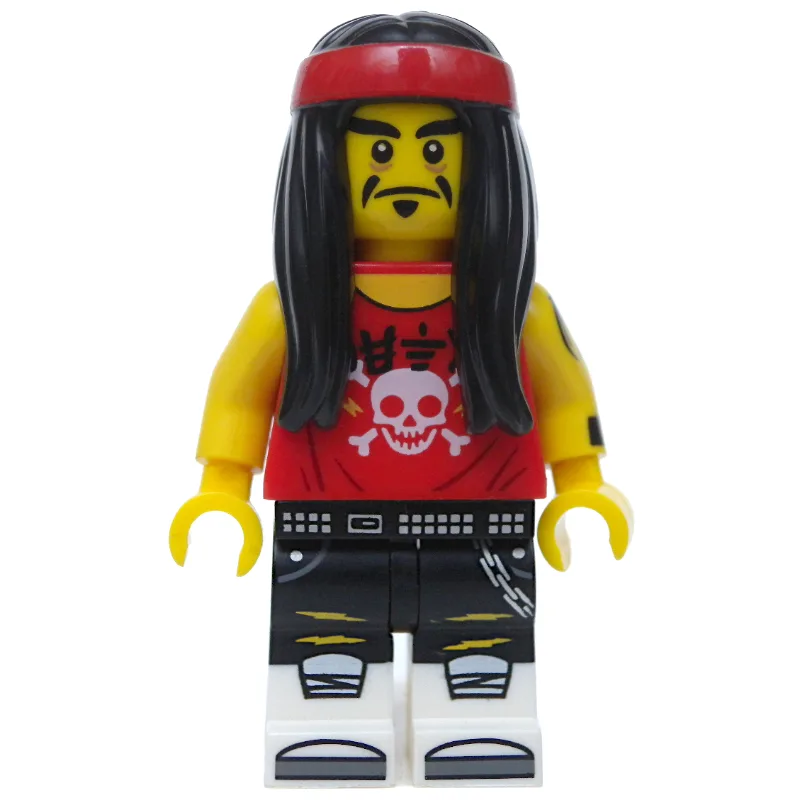 Gong & Guitar Rocker (CMF) — dans quels sets LEGO ? (fig-001648) | Brick Broker