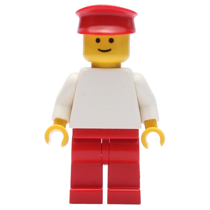 Man - White Torso, Red Legs, Red Hat — dans quels sets LEGO ? (fig-005102) | Brick Broker