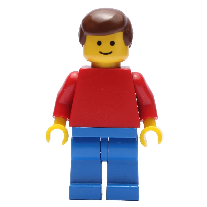 Man - Red Torso, Blue Legs — dans quels sets LEGO ? (fig-004390) | Brick Broker