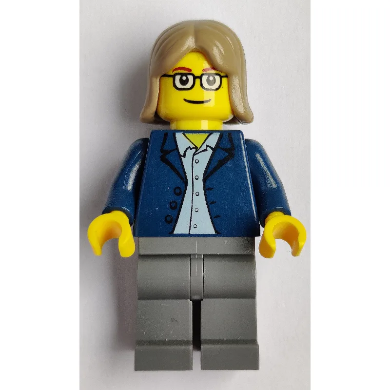 Dark Blue Torso, Dark Bluish Grey Legs, Dark… — minifigurine LEGO | Brick Broker