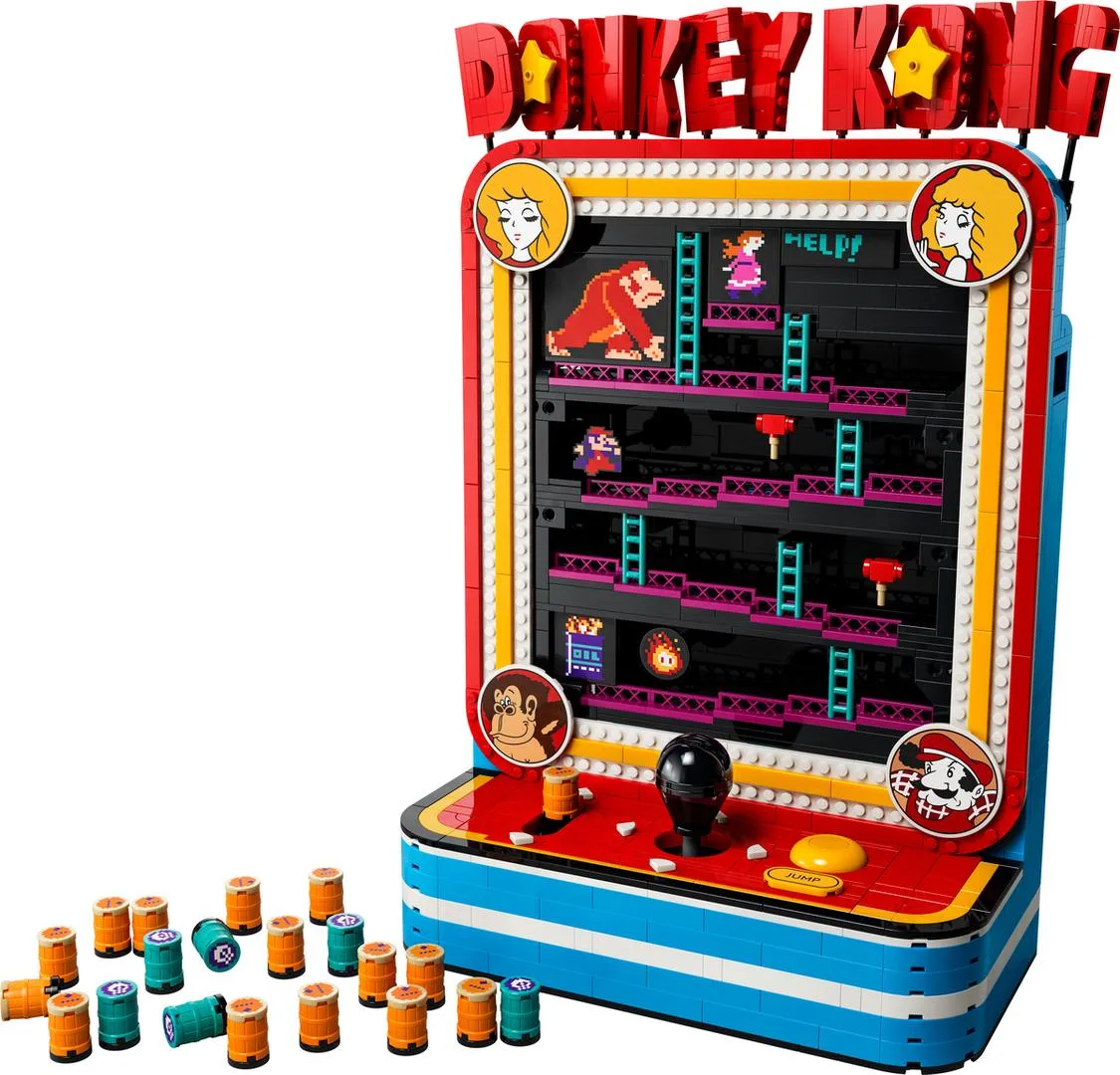 LEGO 72051 Machine d'arcade Donkey Kong avec inventaire - prix | Brick Broker