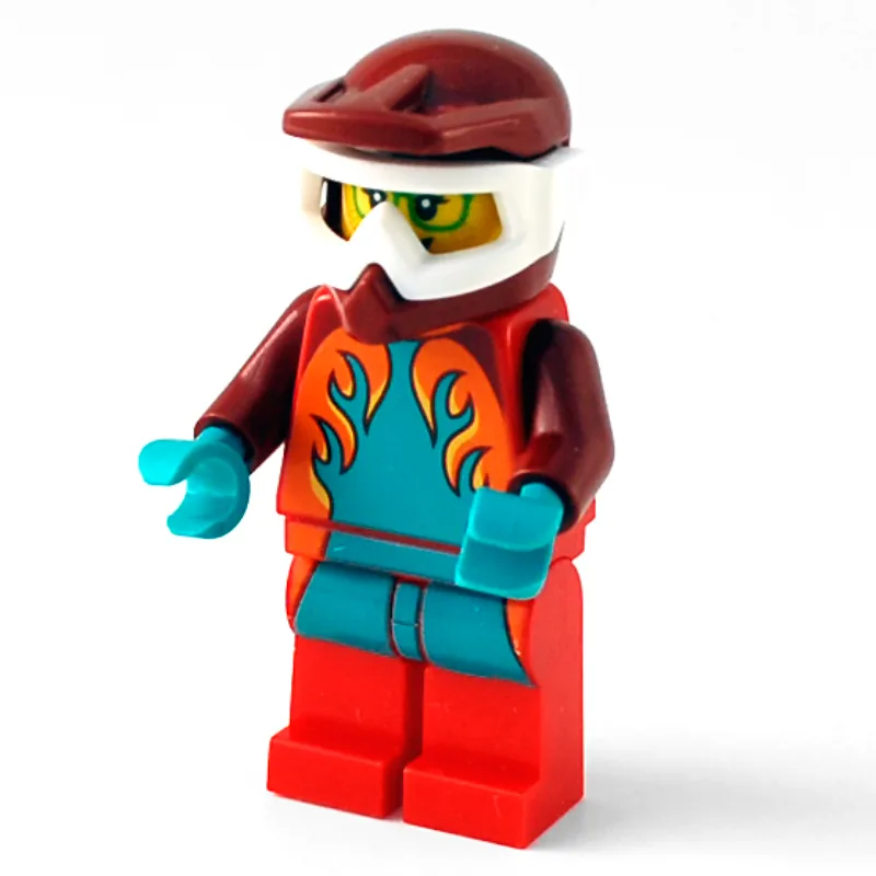 Freya McCloud, Stunt Rider Outfit — dans quels sets LEGO ? (fig-011823) | Brick Broker