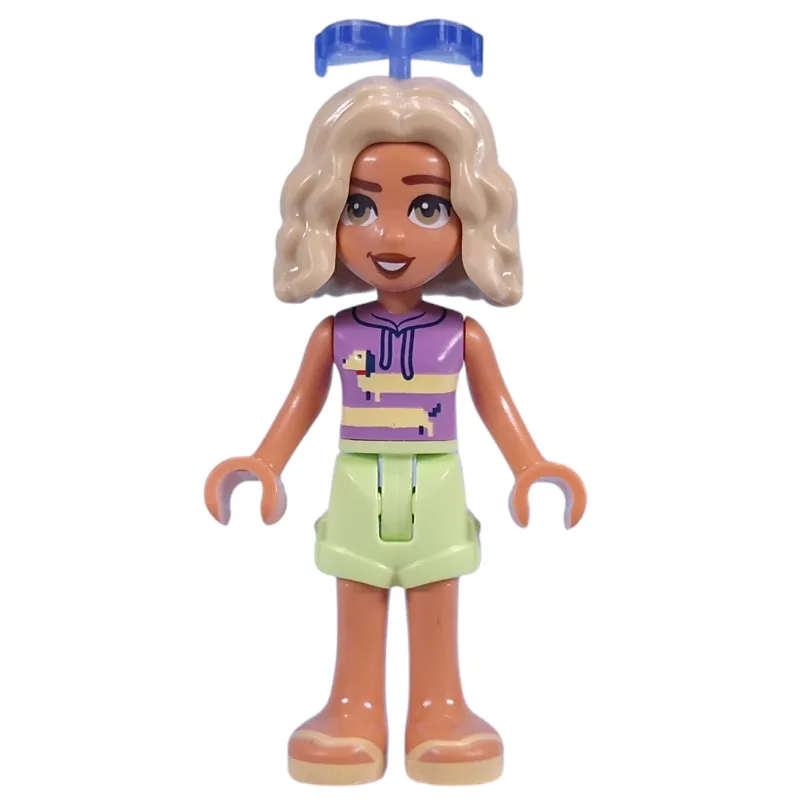 Nova, Lavender Top, Yellowish Green Skirt, Su… — minifigurine LEGO | Brick Broker