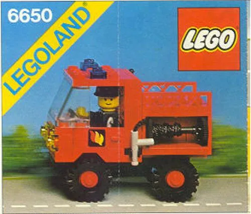 LEGO 6650 Fourgon d'Incendie et de Sauvetage - prix | Brick Broker