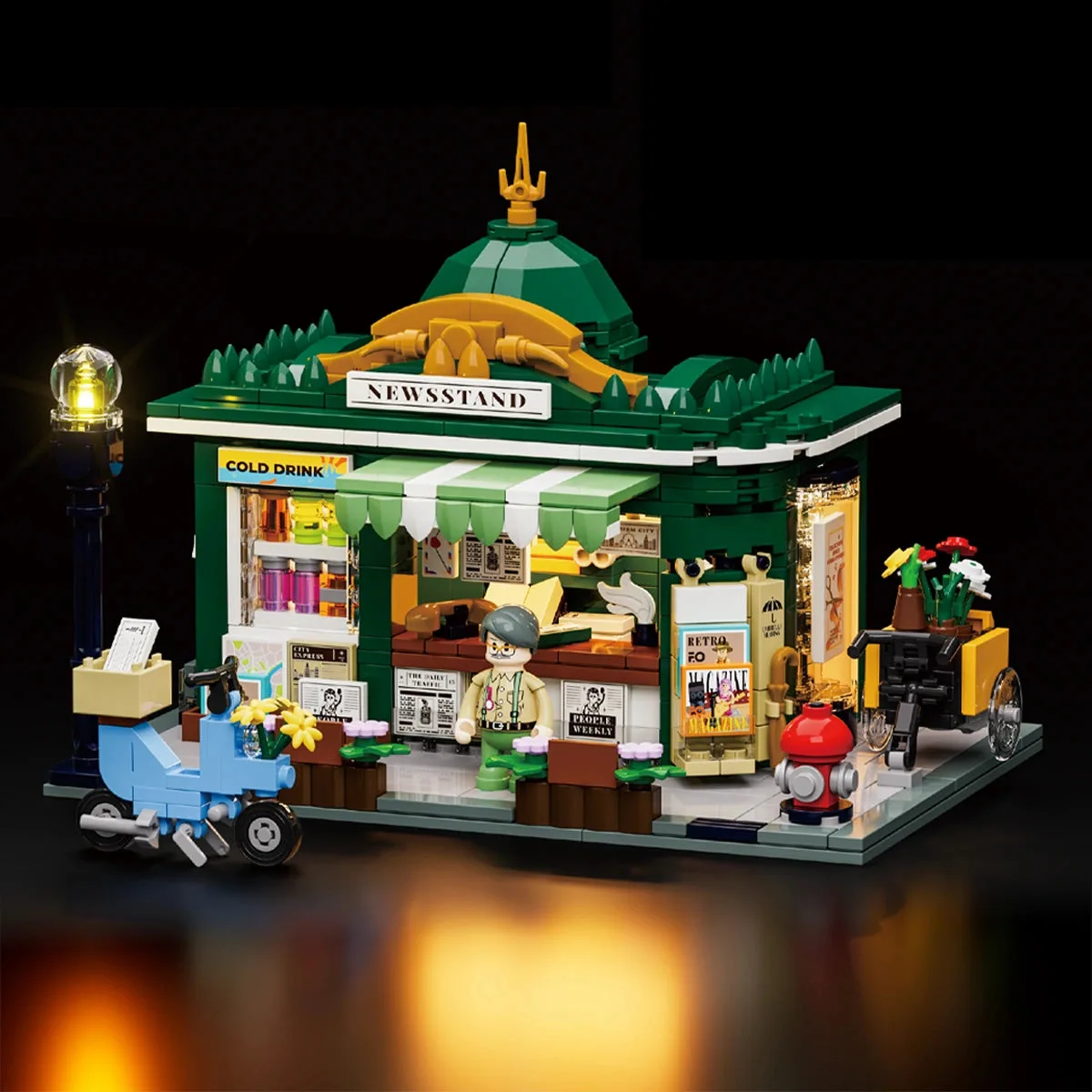 Lumibricks Kiosque à journaux (LUMI-F9023) - prix | Brick Broker