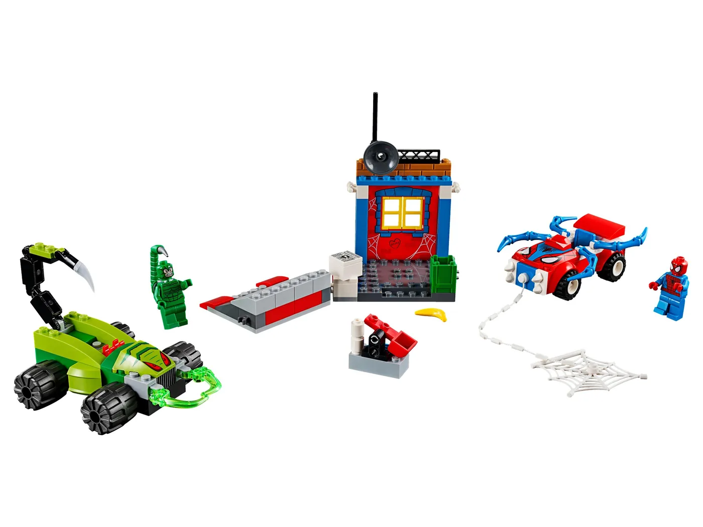 LEGO 10754 Spider-Man contre Scorpion : Affrontement en pleine rue - prix | Brick Broker
