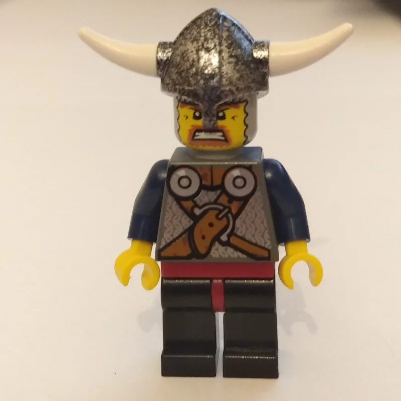 Viking Warrior - Armour, Belts, Dark Blue Arm… — minifigurine LEGO | Brick Broker