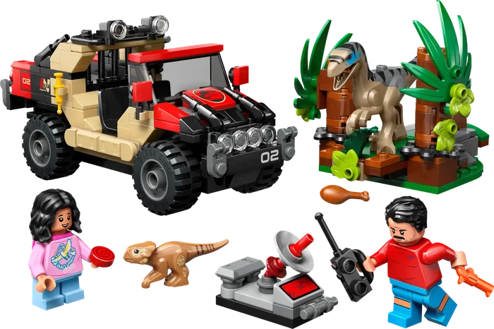 LEGO 76972 L'évasion du raptor tout-terrain - prix | Brick Broker