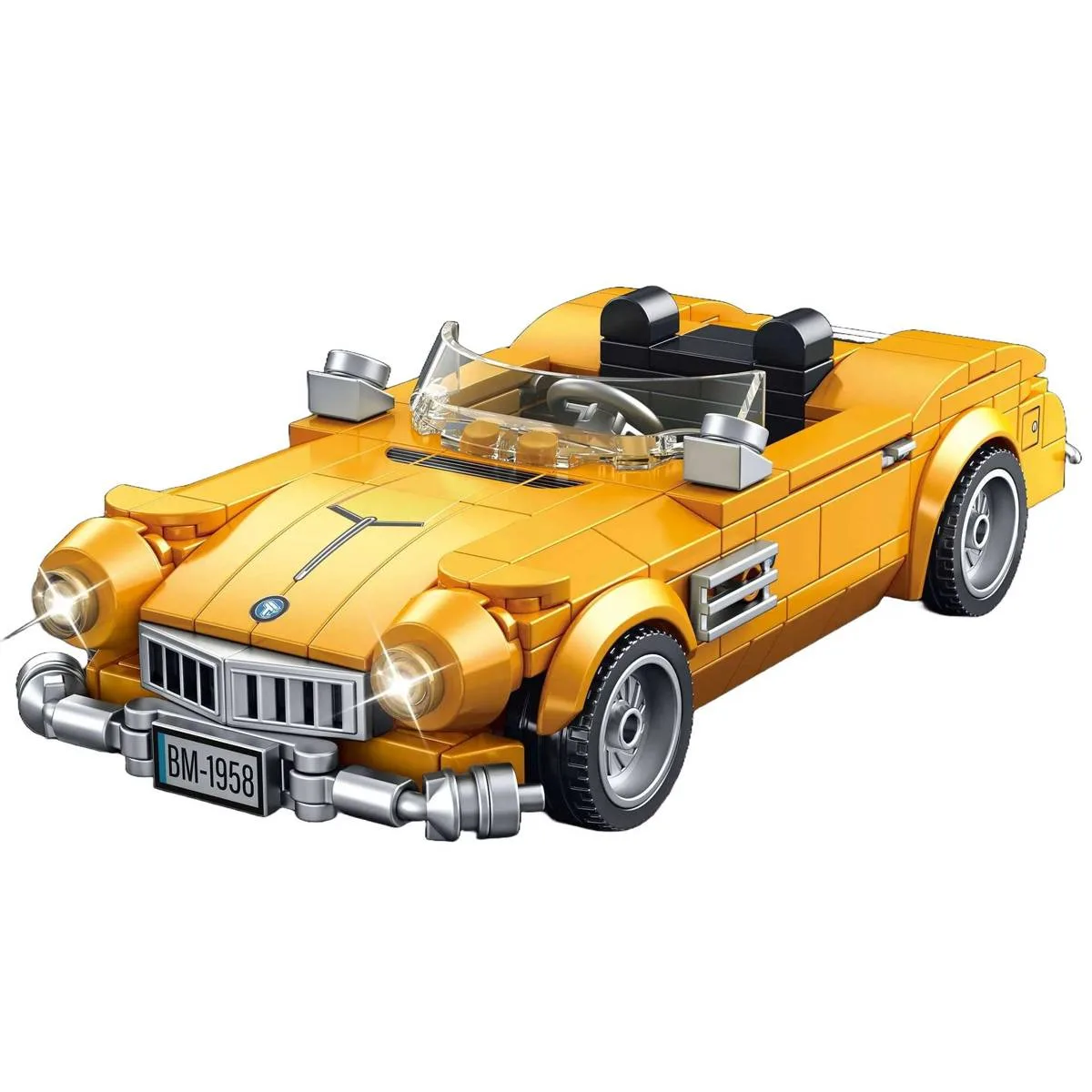 TaiGaoLe Voiture ancienne jaune (TGL-T1097) - prix | Brick Broker