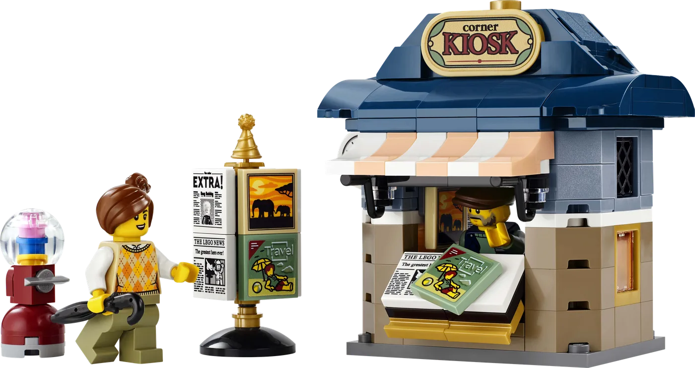 LEGO 40757 Kiosque de coin - prix et où acheter | Brick Broker