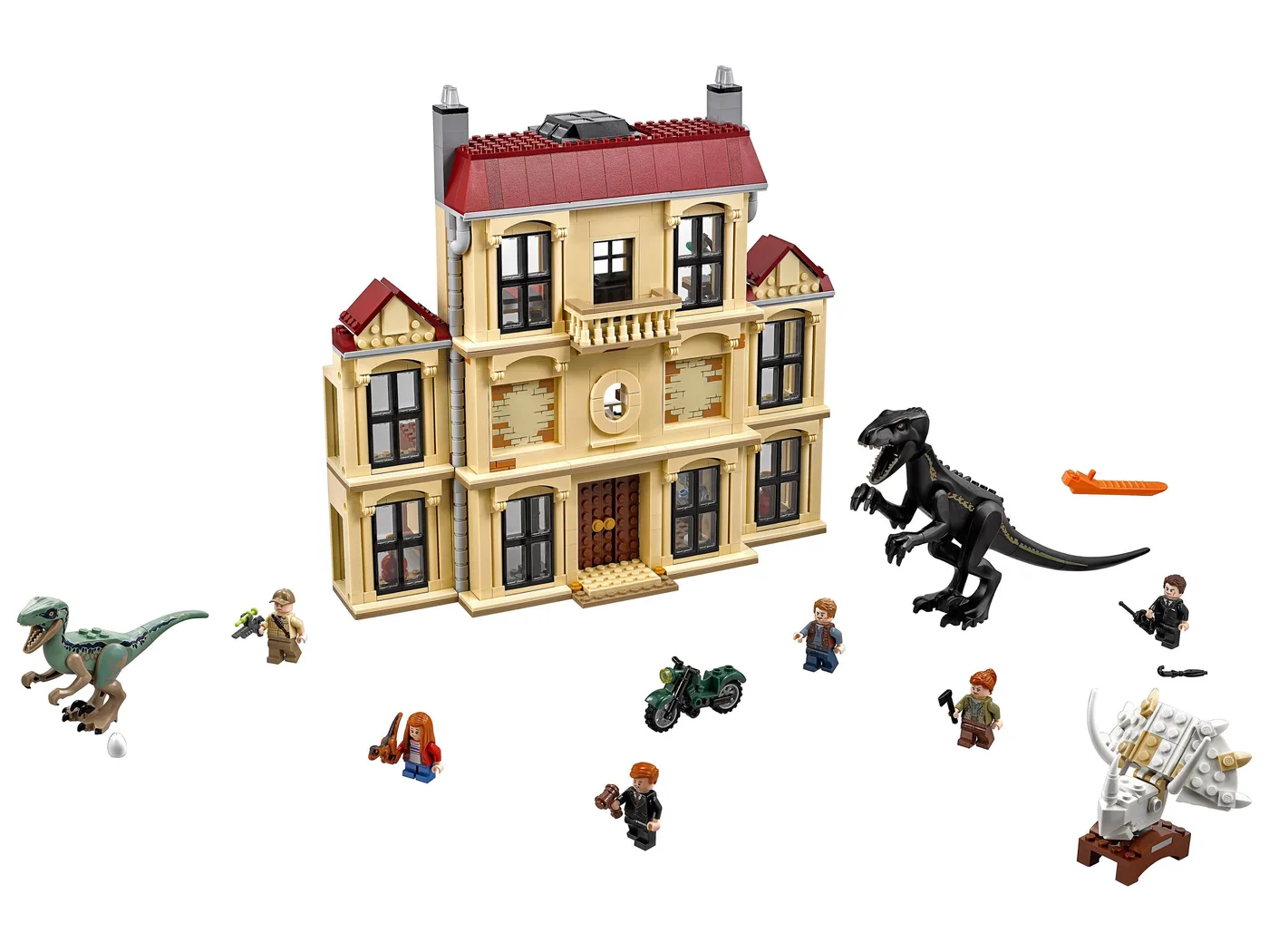 LEGO 75930 L'attaque de l'Indoraptor au domaine Lockwood - prix | Brick Broker