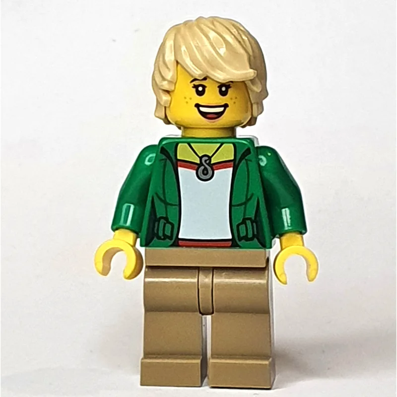 Green Torso, Dark Tan Legs, Tan Hair — dans quels sets LEGO ? (fig-009215) | Brick Broker