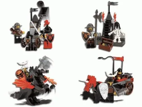 LEGO Série Chrome Royaume des Chevaliers (ensemble complet) (kkchrome-1) - prix | Brick Broker