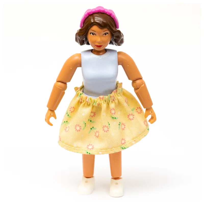 Belville Figure, Light Yellow Skirt, Medium D… — minifigurine LEGO | Brick Broker