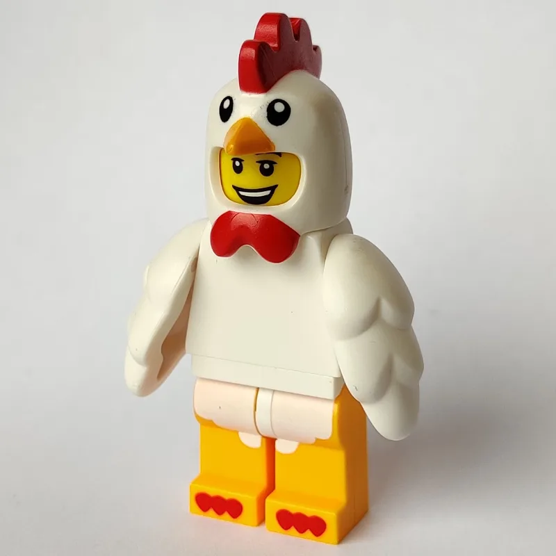 Chicken Suit Guy — dans quels sets LEGO ? (fig-000022) | Brick Broker