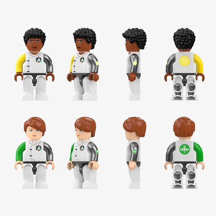BlueBrixx Pionniers de l'espace - Pack de figurines (BB-110710) - prix | Brick Broker