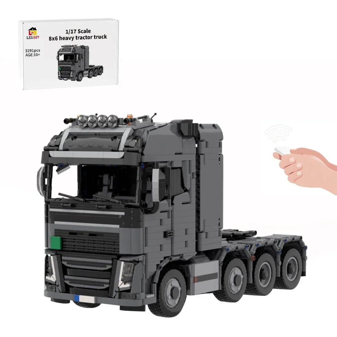 LesDiy Camion lourd FH16 8x6 (LESDIY-3682309) - prix | Brick Broker