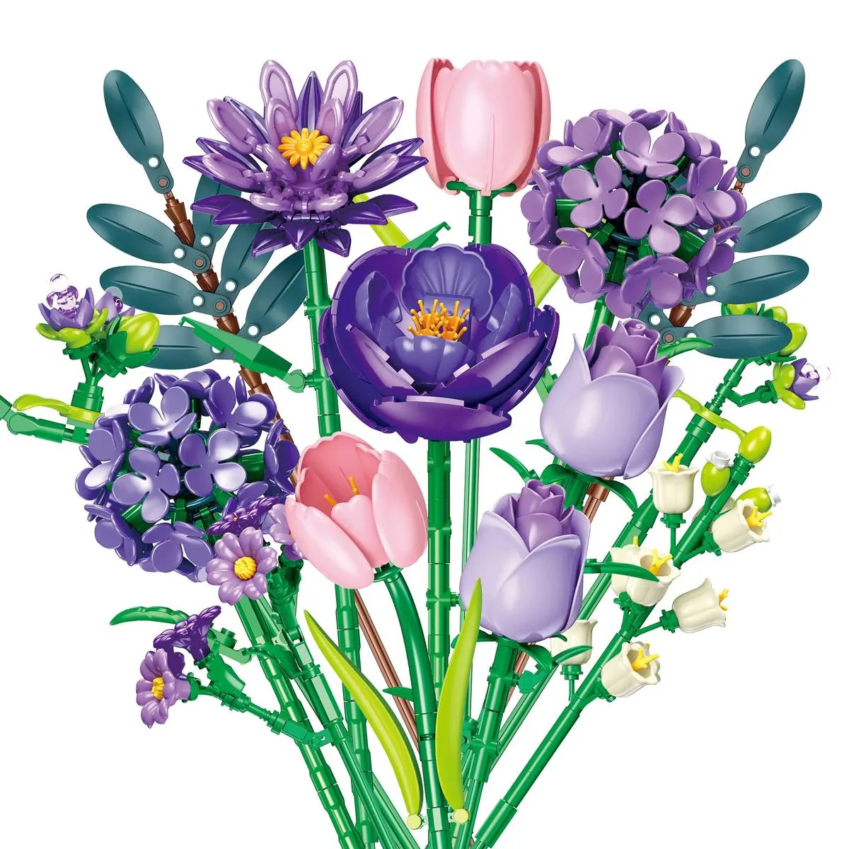 JIESTAR Le Bouquet Violet (JS-JJ9258) - prix | Brick Broker