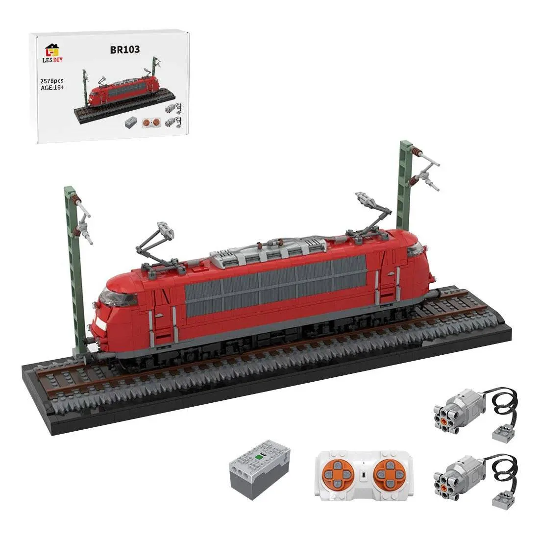 LesDiy Locomotive allemande BR103 (LESDIY-3623285) - prix | Brick Broker