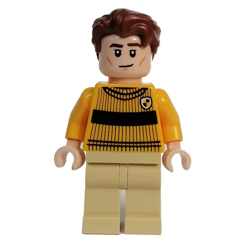 Cedric Diggory, Bright Light Orange Quidditch… — minifigurine LEGO | Brick Broker