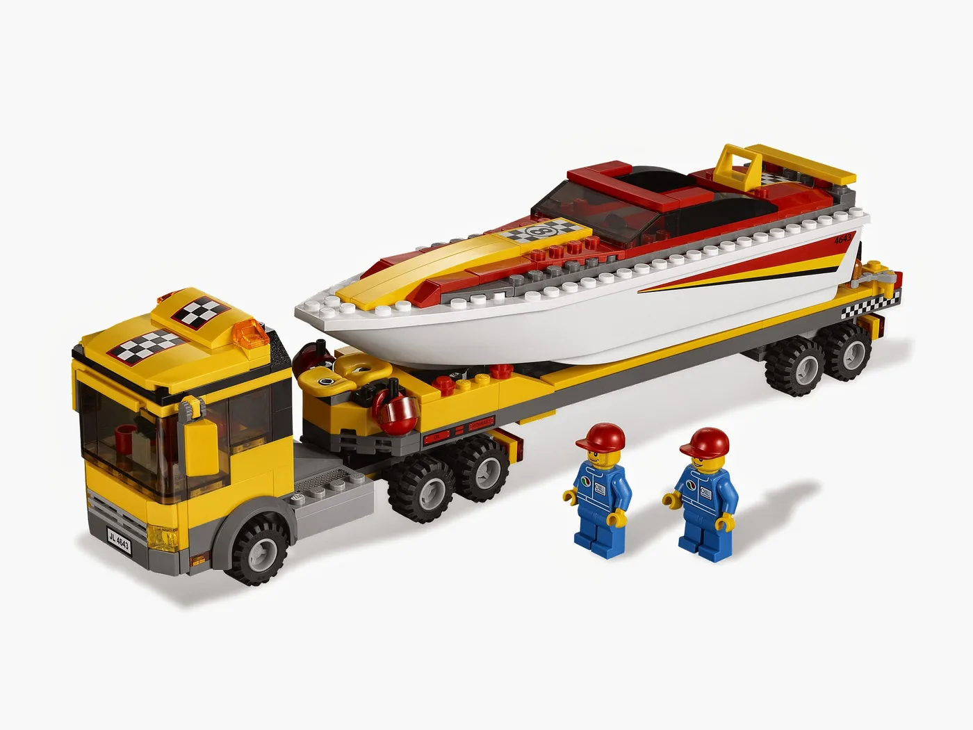 LEGO 4643 Transporteur de bateau à moteur - prix | Brick Broker