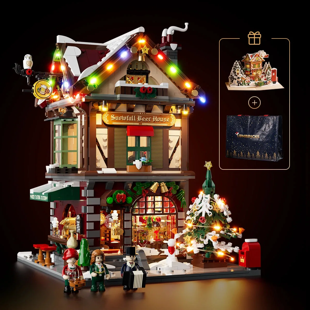 FunWhole Pub de Noël (Édition limitée) (FUNWHOLE-15014_2) - prix | Brick Broker