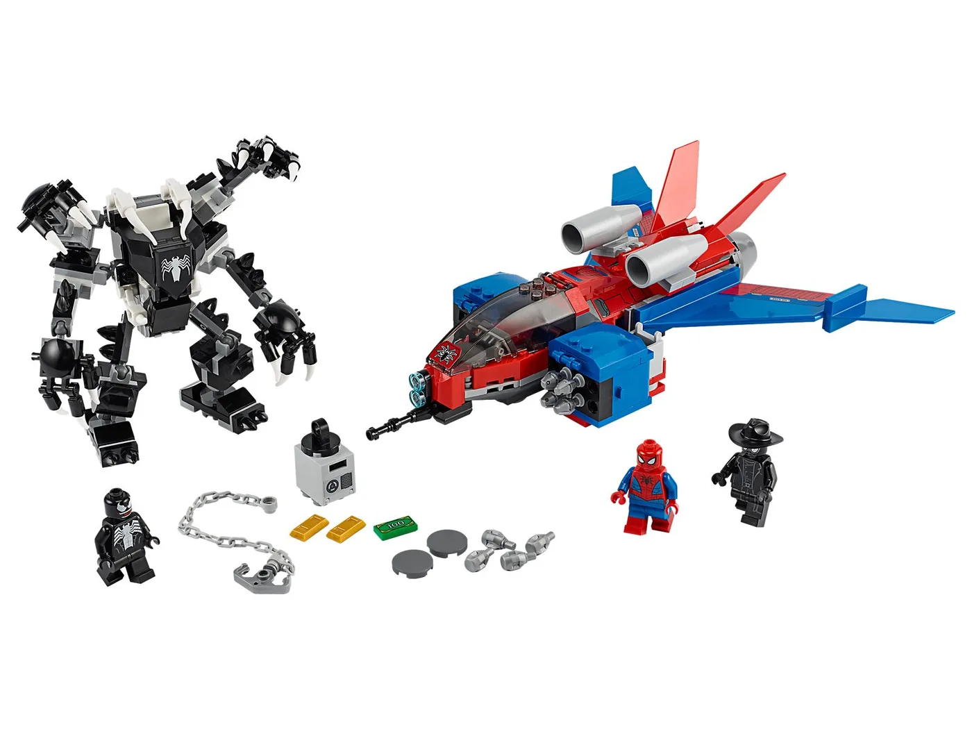 LEGO 76150 Le Spider-Jet contre le robot Venom - prix | Brick Broker