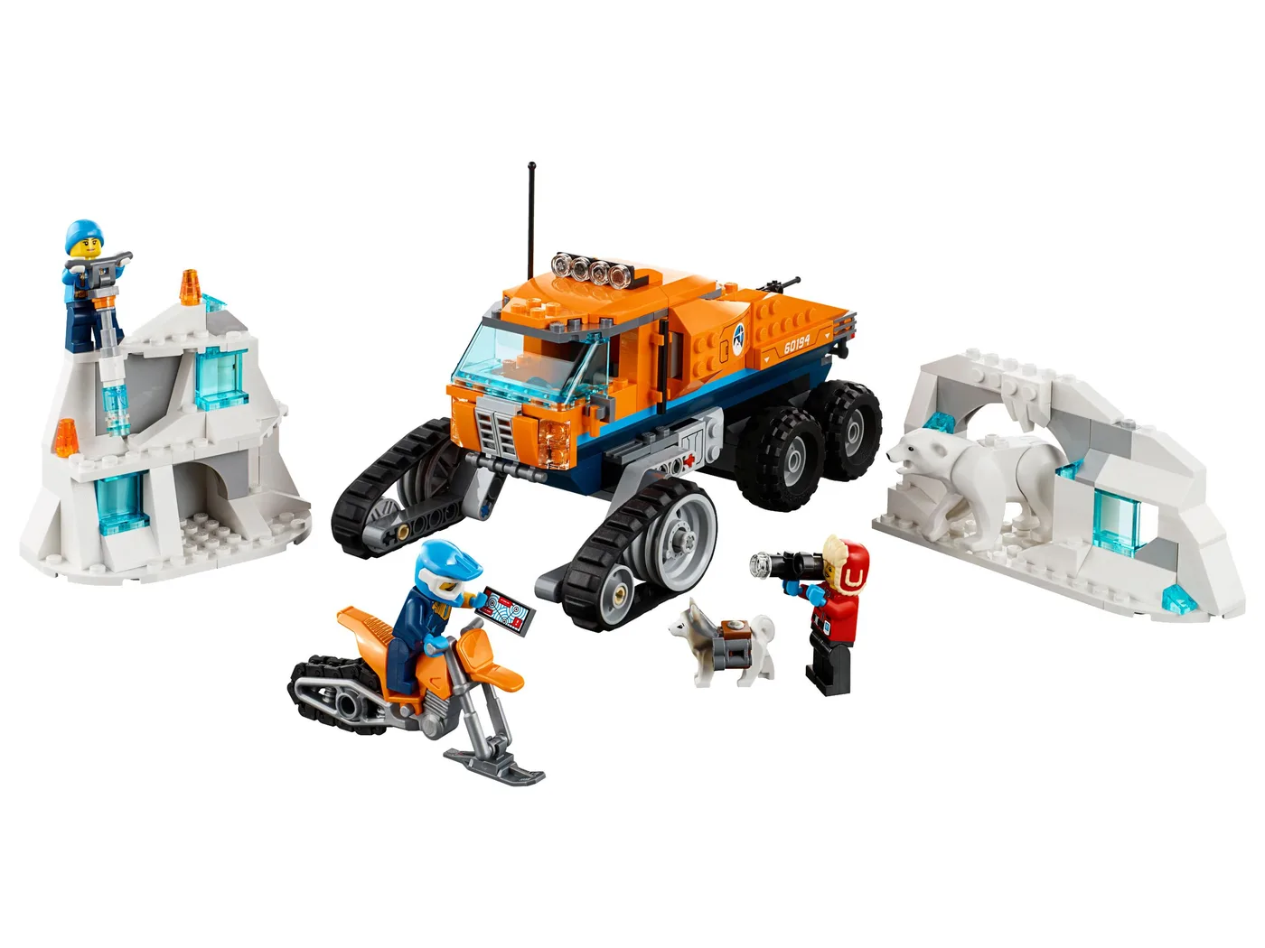 LEGO 60194 Camion de reconnaissance arctique - prix | Brick Broker