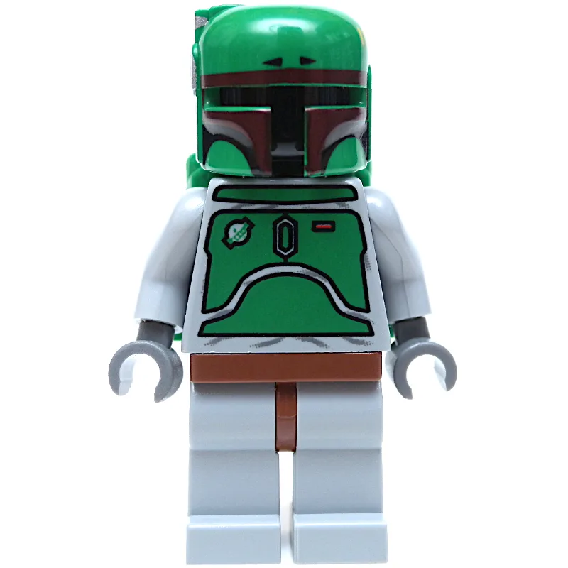 Boba Fett, Helmet and Jetpack with Dark Brown… — minifigurine LEGO | Brick Broker