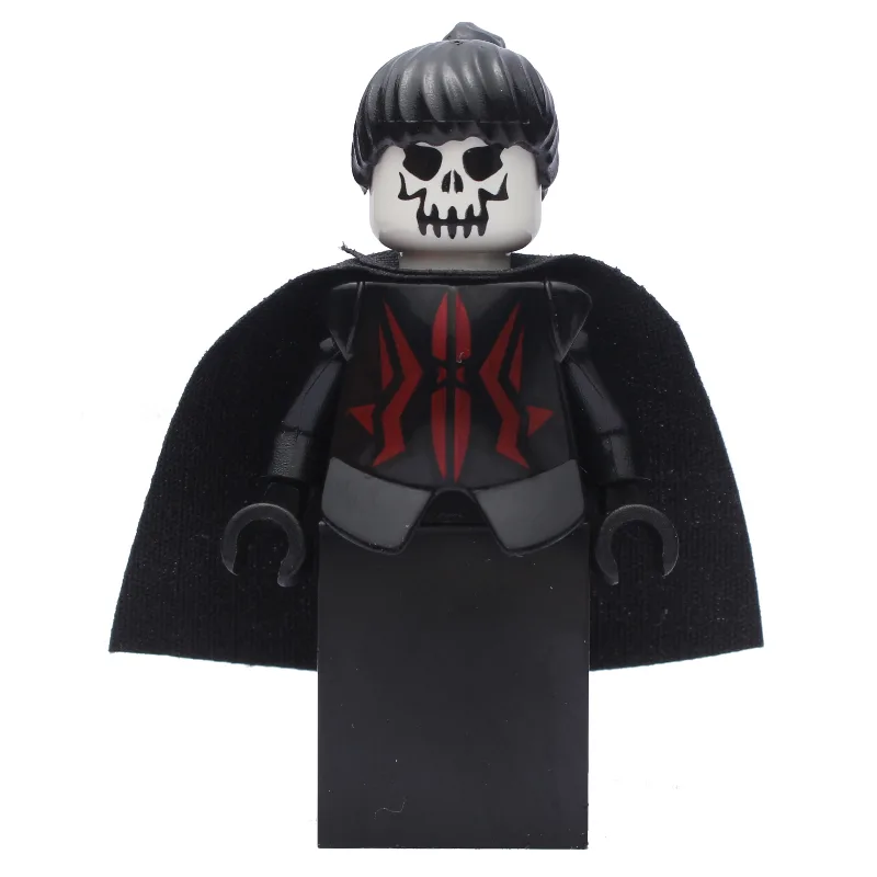 Queen, Skull Head, Black Dress, Black Cape, B… — minifigurine LEGO | Brick Broker