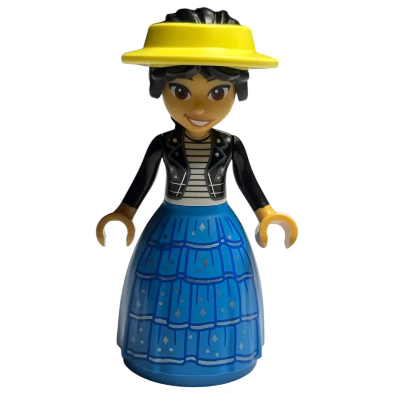 Liann, Black Jacket, Dark Azure Gown — dans quels sets LEGO ? (fig-017338) | Brick Broker