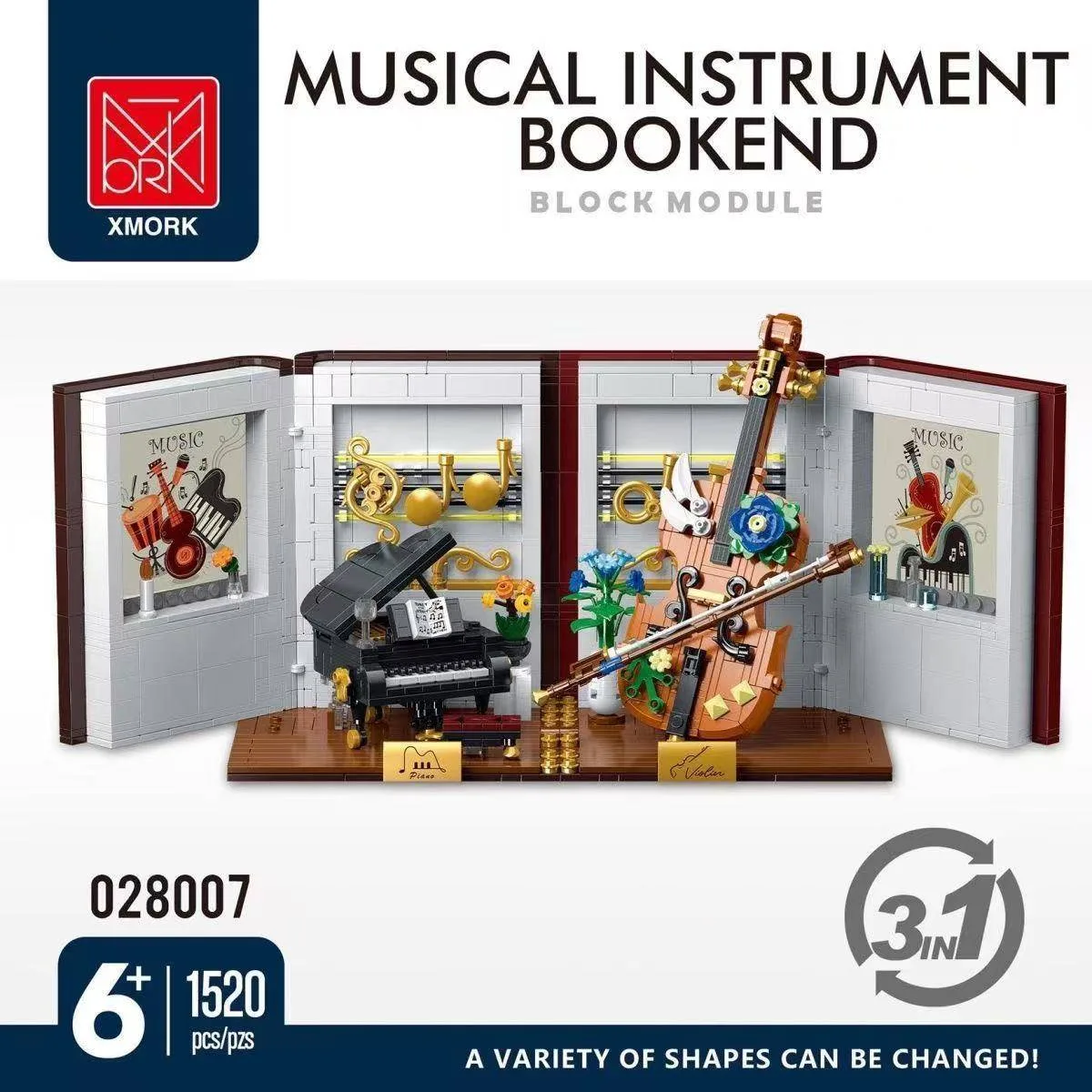 Mork Serre-livres instrument de musique (MOR-028007) - prix | Brick Broker