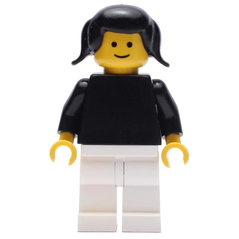 Woman - Black Torso, White Legs — dans quels sets LEGO ? (fig-004399) | Brick Broker