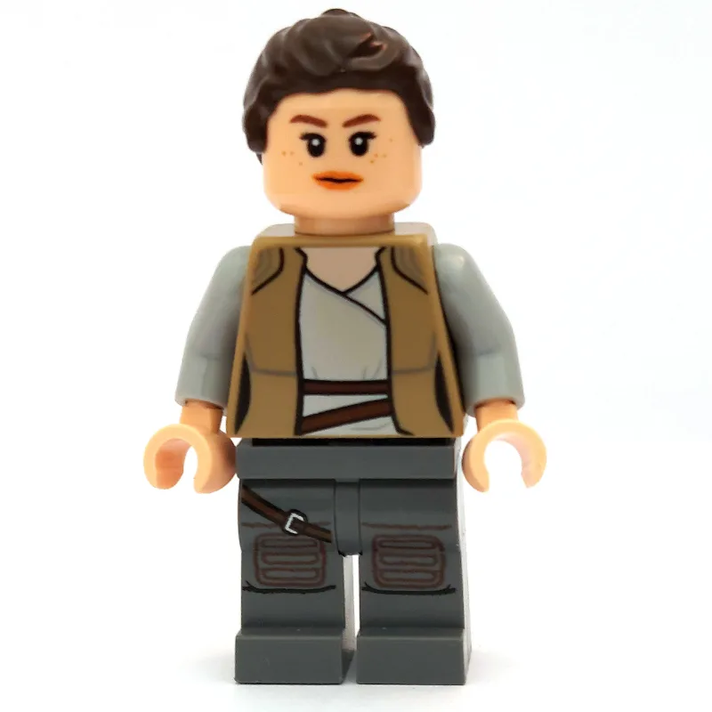 Rey, Dark Tan Jacket — dans quels sets LEGO ? (fig-004280) | Brick Broker