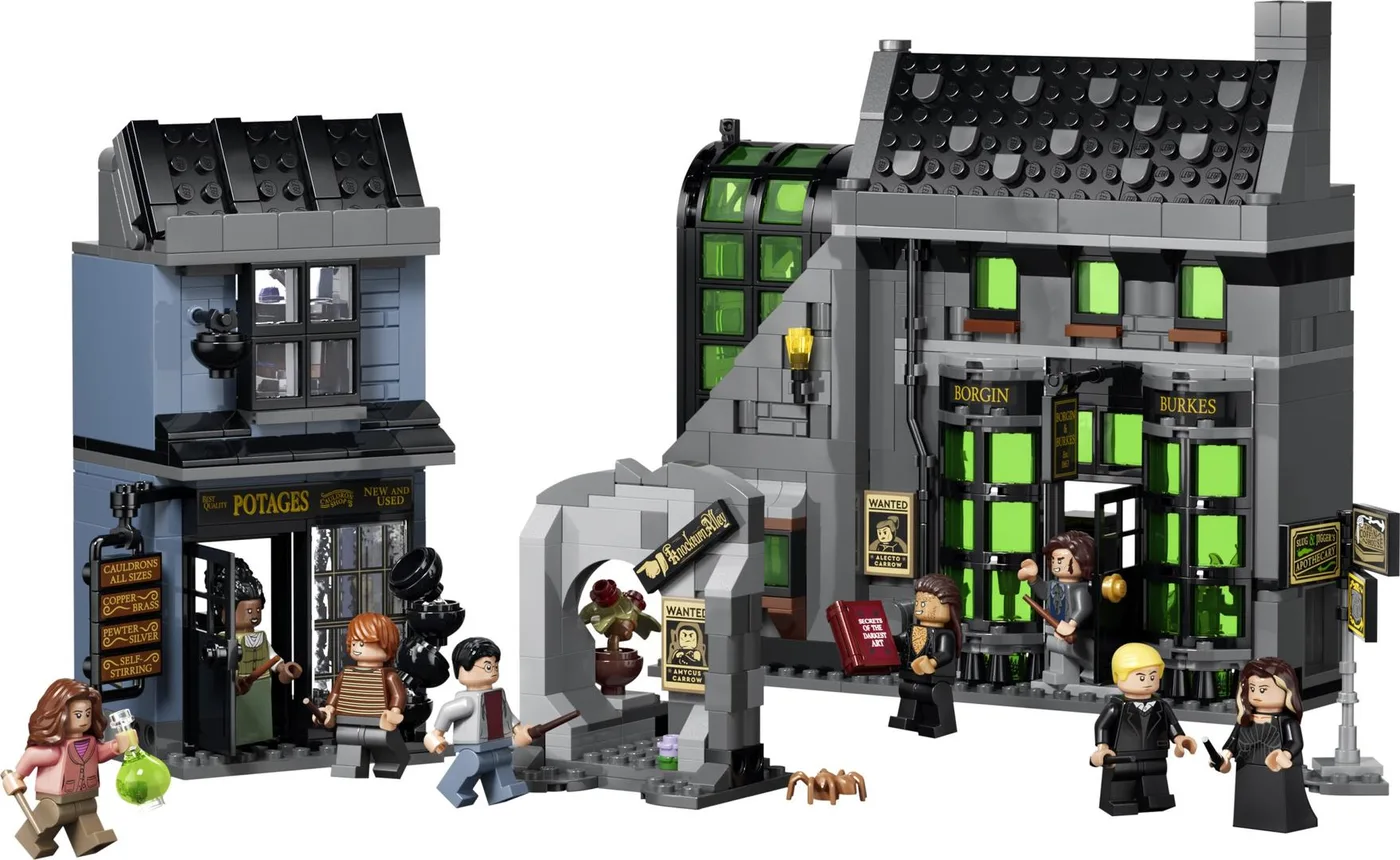 LEGO 76471 Boutiques des sorciers de l'Allée des Sombres Desseins - prix | Brick Broker