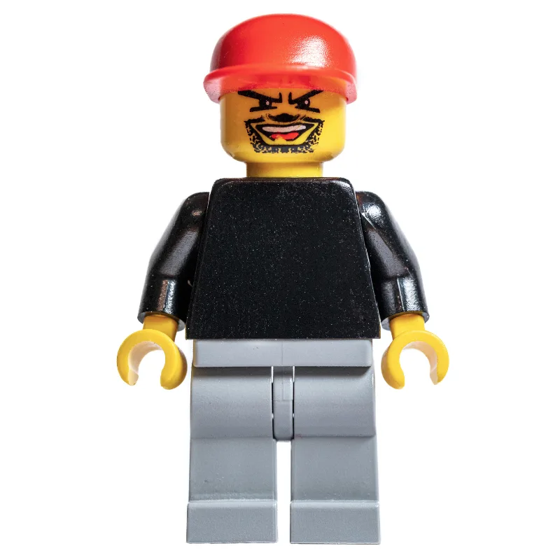 Soccer Player Goalie Black Torso, Light Bluis… — minifigurine LEGO | Brick Broker
