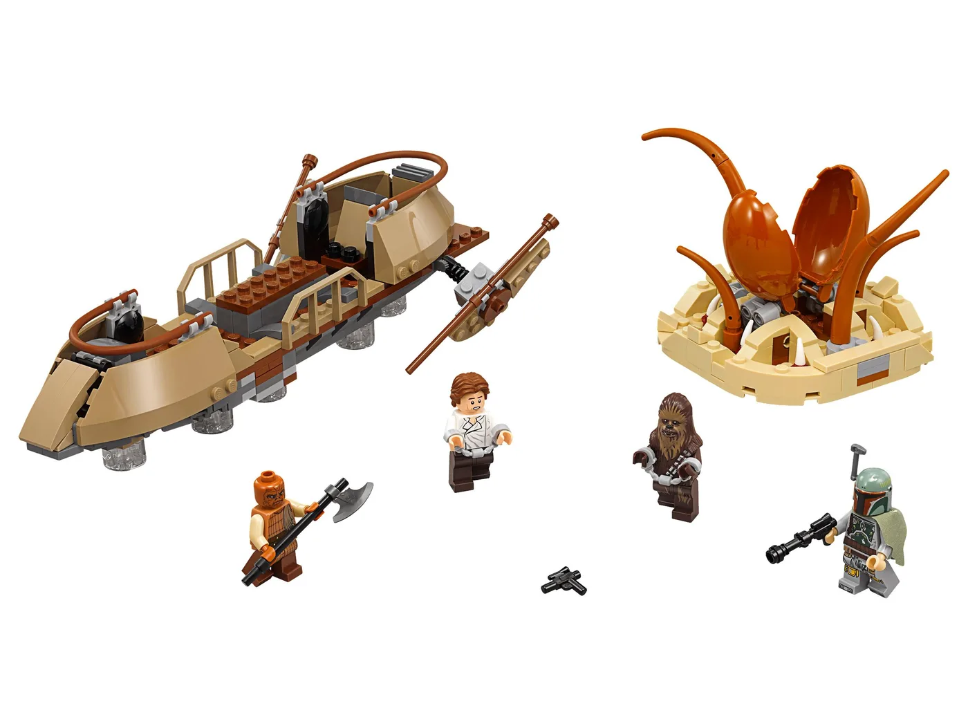 LEGO 75174 Évasion du skiff du désert - prix | Brick Broker