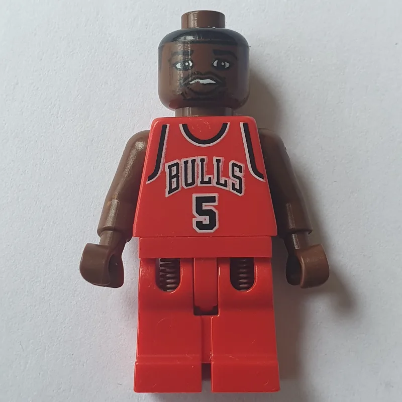 Jalen Rose, Chicago Bulls #5 — dans quels sets LEGO ? (fig-007297) | Brick Broker