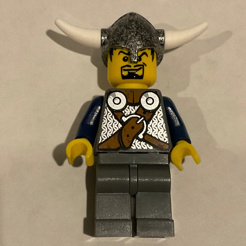 Viking Warrior - Armour, Belts, Dark Blue Arm… — minifigurine LEGO | Brick Broker