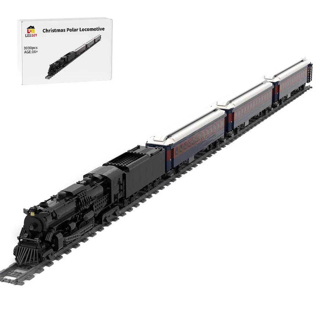 LesDiy Locomotive polaire de Noël (LESDIY-3593559) - prix | Brick Broker